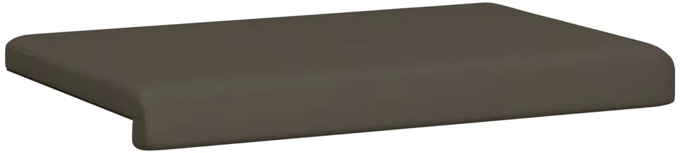 Suoliuko pagalvė Dirbtinė oda Pilka Gylis 35 cm
