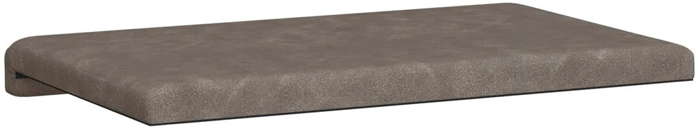 Suoliuko pagalvė Dirbtinė oda Pilka Gylis 35 cm