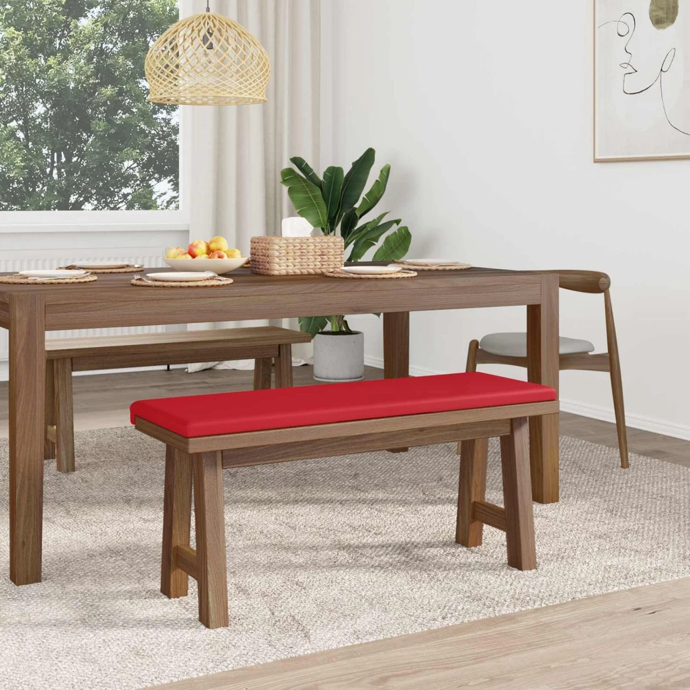 Suoliuko pagalvė Dirbtinė oda Raudona Gylis 35 cm