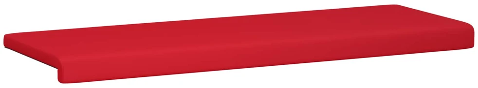 Suoliuko pagalvė Dirbtinė oda Raudona Gylis 35 cm