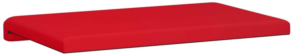 Suoliuko pagalvė Dirbtinė oda Raudona Gylis 35 cm