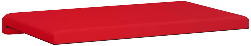 Suoliuko pagalvė Dirbtinė oda Raudona Gylis 35 cm