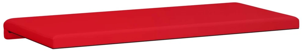 Suoliuko pagalvė Dirbtinė oda Raudona Gylis 35 cm