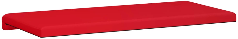 Suoliuko pagalvė Dirbtinė oda Raudona Gylis 35 cm
