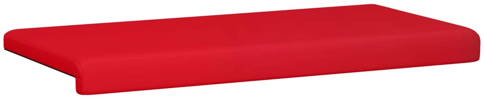 Suoliuko pagalvė Dirbtinė oda Raudona Gylis 35 cm