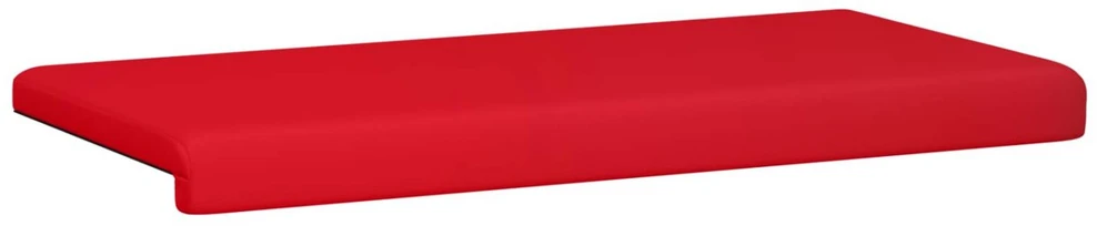 Suoliuko pagalvė Dirbtinė oda Raudona Gylis 35 cm
