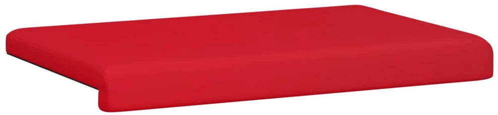 Suoliuko pagalvė Dirbtinė oda Raudona Gylis 35 cm