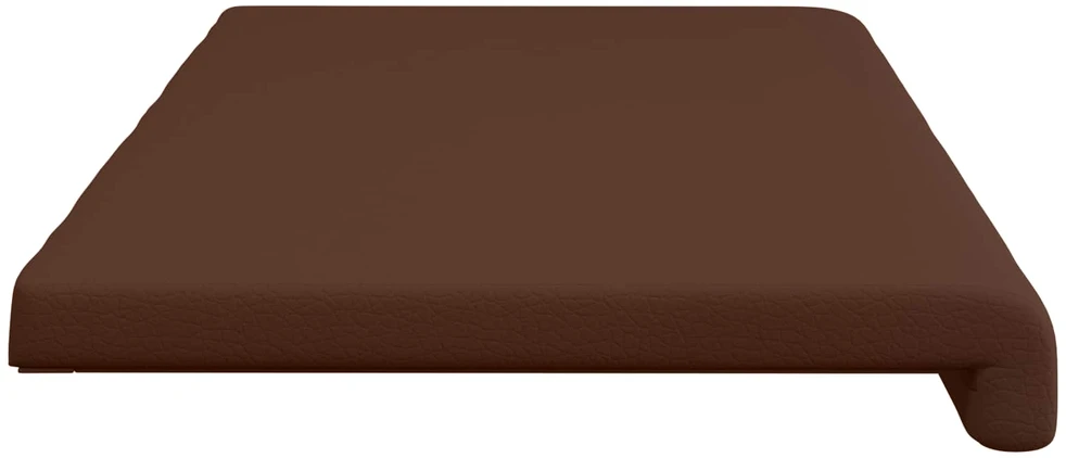 Suoliuko pagalvė Dirbtinė oda Ruda Gylis 35 cm