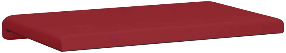 Suoliuko pagalvė Dirbtinė oda Vyno raudona Gylis 35 cm