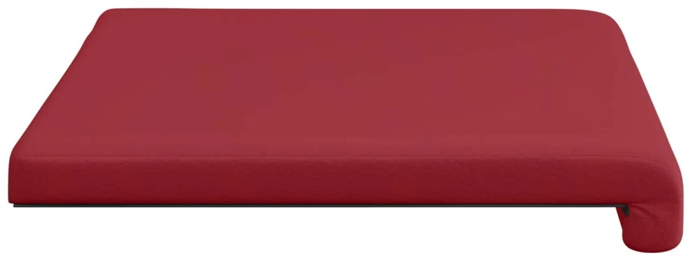 Suoliuko pagalvė Dirbtinė oda Vyno raudona Gylis 35 cm