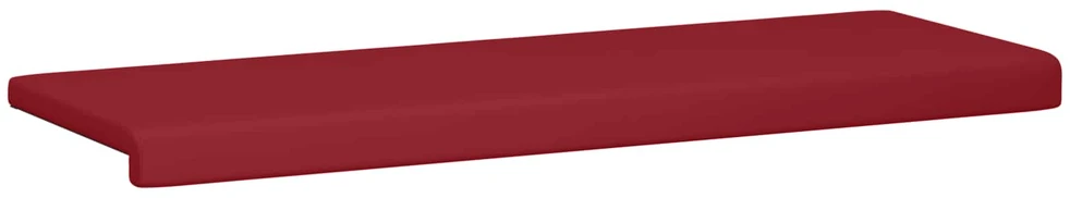 Suoliuko pagalvė Dirbtinė oda Vyno raudona Gylis 35 cm