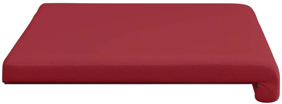 Suoliuko pagalvė Dirbtinė oda Vyno raudona Gylis 35 cm