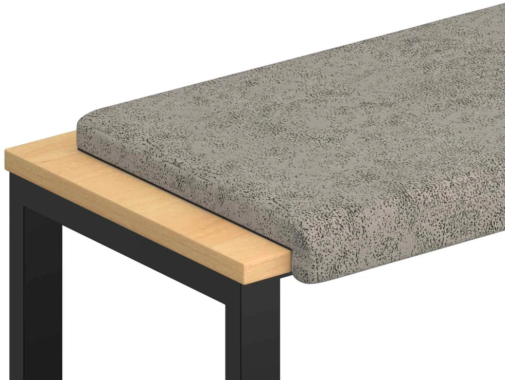 Suoliuko pagalvė Dirbtinė zomša Šviesiai pilka Gylis 35 cm