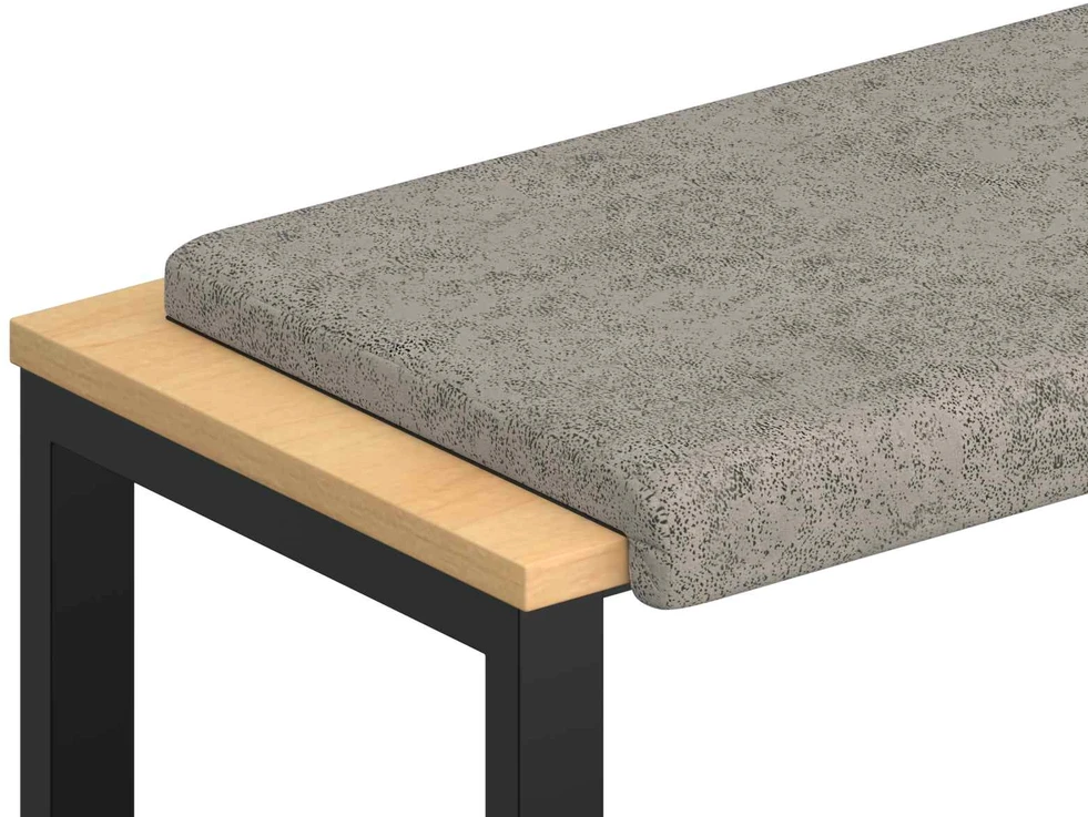 Suoliuko pagalvė Dirbtinė zomša Šviesiai pilka Gylis 35 cm
