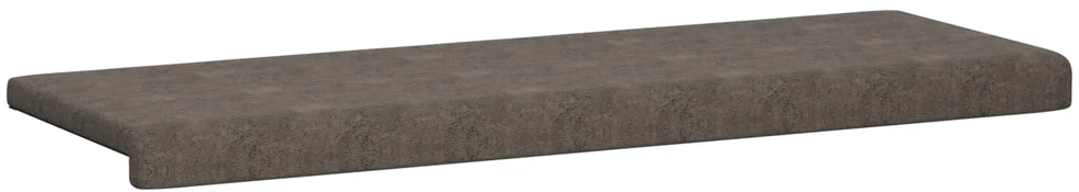 Suoliuko pagalvė Dirbtinė zomša Tamsiai pilka Gylis 35 cm