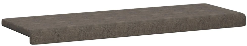 Suoliuko pagalvė Dirbtinė zomša Tamsiai pilka Gylis 35 cm