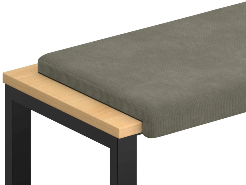Suoliuko pagalvė mančester Šviesiai pilka Gylis 35 cm