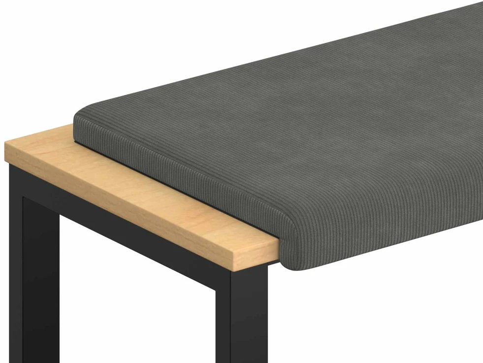 Suoliuko pagalvė mančester Tamsiai pilka Gylis 35 cm