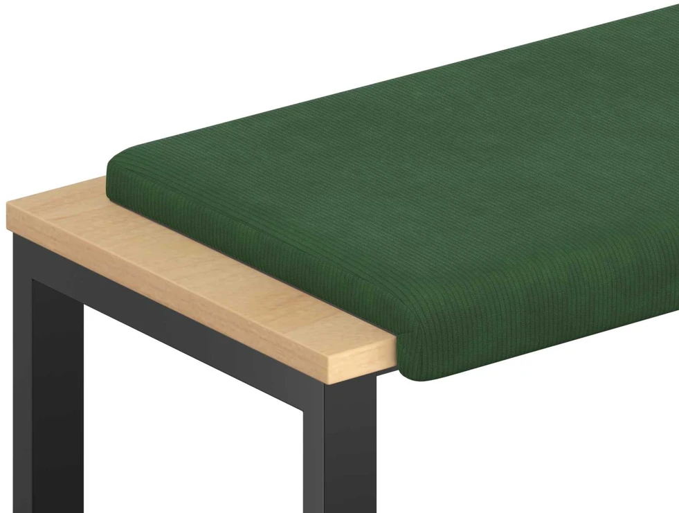 Suoliuko pagalvė mančester Tamsiai žalia Gylis 35 cm