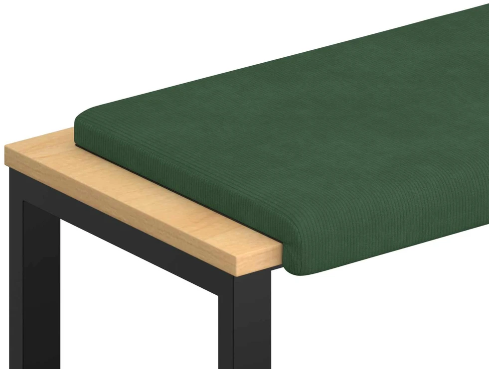 Suoliuko pagalvė mančester Tamsiai žalia Gylis 35 cm