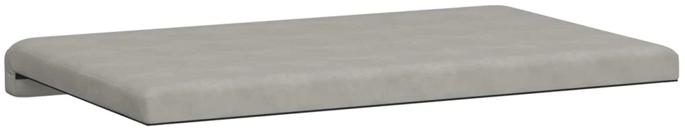 Suoliuko pagalvė Mikropluoštas Šviesiai pilka Gylis 35 cm