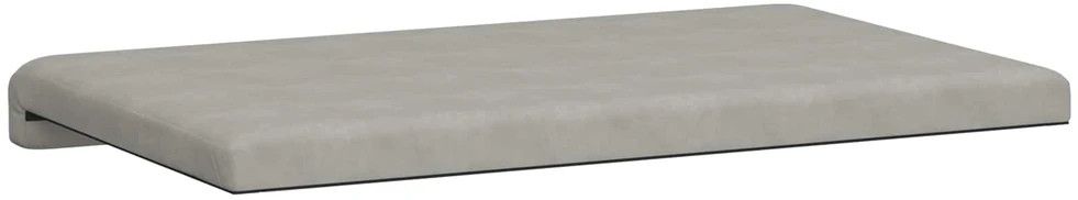Suoliuko pagalvė Mikropluoštas Šviesiai pilka Gylis 35 cm