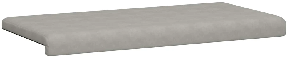 Suoliuko pagalvė Mikropluoštas Šviesiai pilka Gylis 35 cm