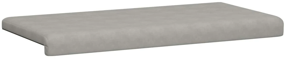 Suoliuko pagalvė Mikropluoštas Šviesiai pilka Gylis 35 cm