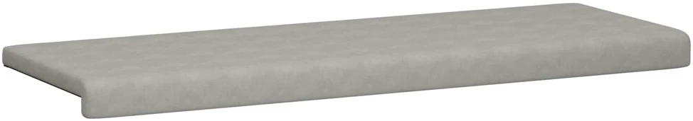 Suoliuko pagalvė Mikropluoštas Šviesiai pilka Gylis 35 cm