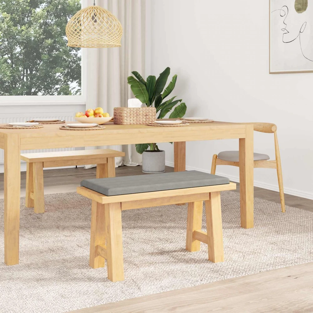 Suoliuko pagalvė Mikropluoštas Šviesiai pilka Gylis 35 cm