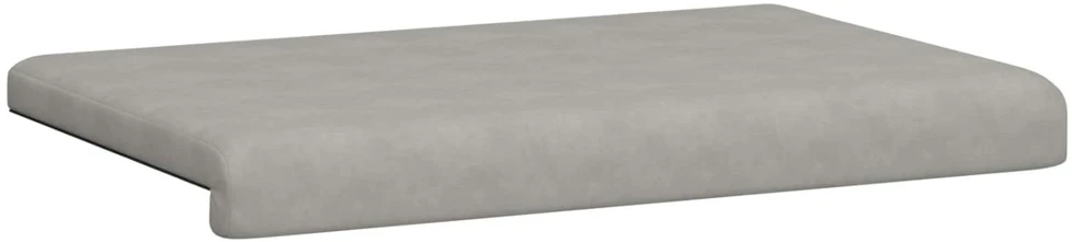 Suoliuko pagalvė Mikropluoštas Šviesiai pilka Gylis 35 cm
