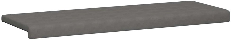 Suoliuko pagalvė Mikropluoštas Tamsiai pilka Gylis 35 cm