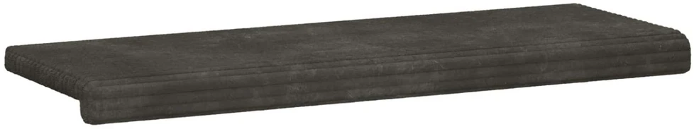 Suoliuko pagalvė Pūkuota korduroja Antracito Gylis 35 cm