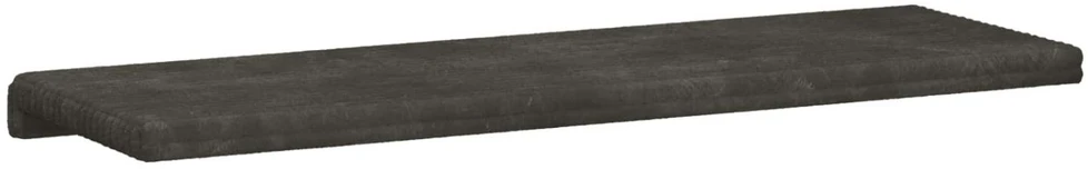 Suoliuko pagalvė Pūkuota korduroja Antracito Gylis 35 cm
