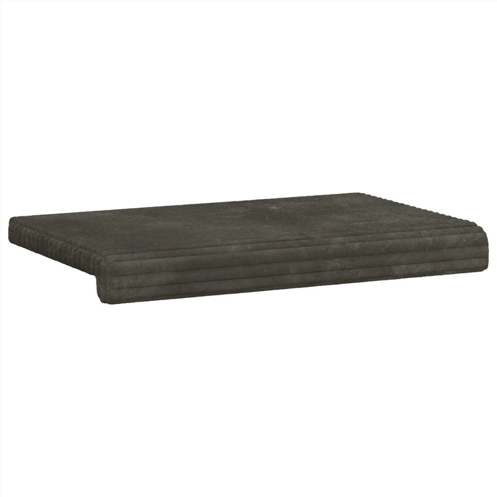 Suoliuko pagalvė Pūkuota korduroja Antracito Gylis 35 cm
