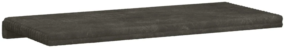 Suoliuko pagalvė Pūkuota korduroja Antracito Gylis 35 cm