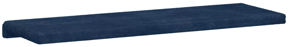 Suoliuko pagalvė Pūkuota korduroja Jūrinė mėlyna Gylis 35 cm