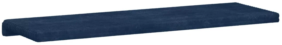 Suoliuko pagalvė Pūkuota korduroja Jūrinė mėlyna Gylis 35 cm