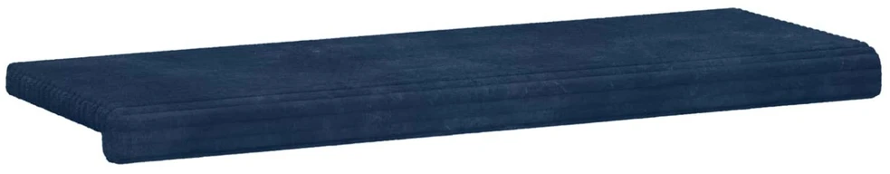 Suoliuko pagalvė Pūkuota korduroja Jūrinė mėlyna Gylis 35 cm