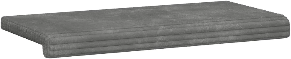 Suoliuko pagalvė Pūkuota korduroja Šviesiai pilka Gylis 35 cm