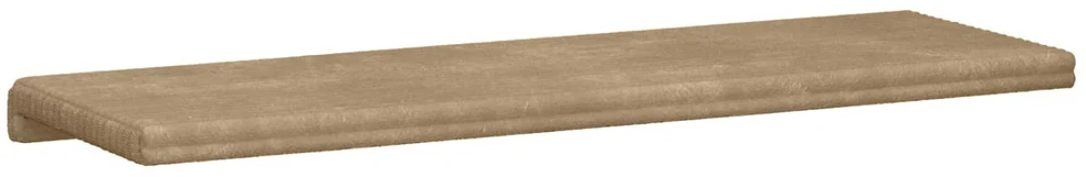 Suoliuko pagalvė Pūkuota korduroja Taupe Gylis 35 cm