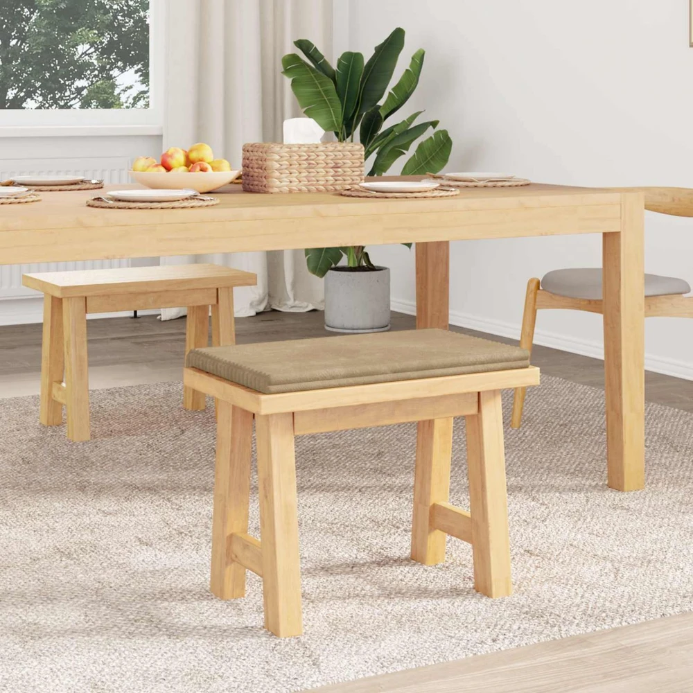Suoliuko pagalvė Pūkuota korduroja Taupe Gylis 35 cm