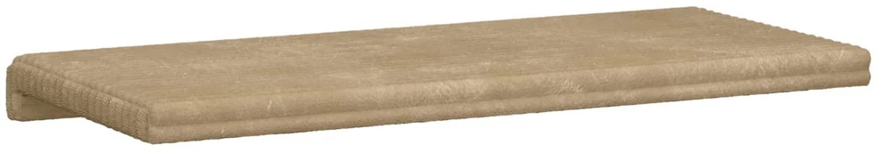Suoliuko pagalvė Pūkuota korduroja Taupe Gylis 35 cm