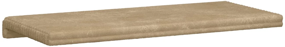 Suoliuko pagalvė Pūkuota korduroja Taupe Gylis 35 cm