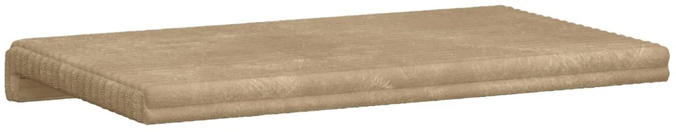Suoliuko pagalvė Pūkuota korduroja Taupe Gylis 35 cm