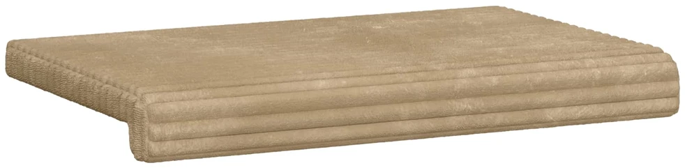 Suoliuko pagalvė Pūkuota korduroja Taupe Gylis 35 cm