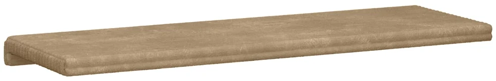 Suoliuko pagalvė Pūkuota korduroja Taupe Gylis 35 cm