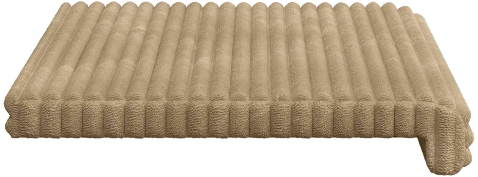 Suoliuko pagalvė Pūkuota korduroja Taupe Gylis 35 cm