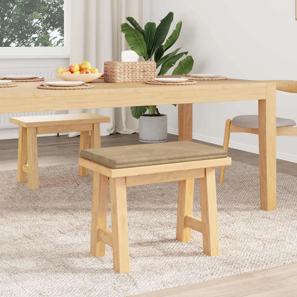 Suoliuko pagalvė Pūkuota korduroja Taupe Gylis 35 cm