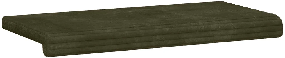 Suoliuko pagalvė Pūkuota korduroja Žalia Gylis 35 cm